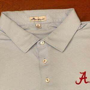 Alabama Script A Peter Millar Men's Summer Comfort Performance Polo
